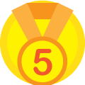 5 club Medalists